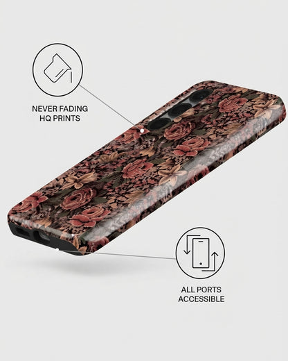 Galaxy S25 Vintage Rose Case