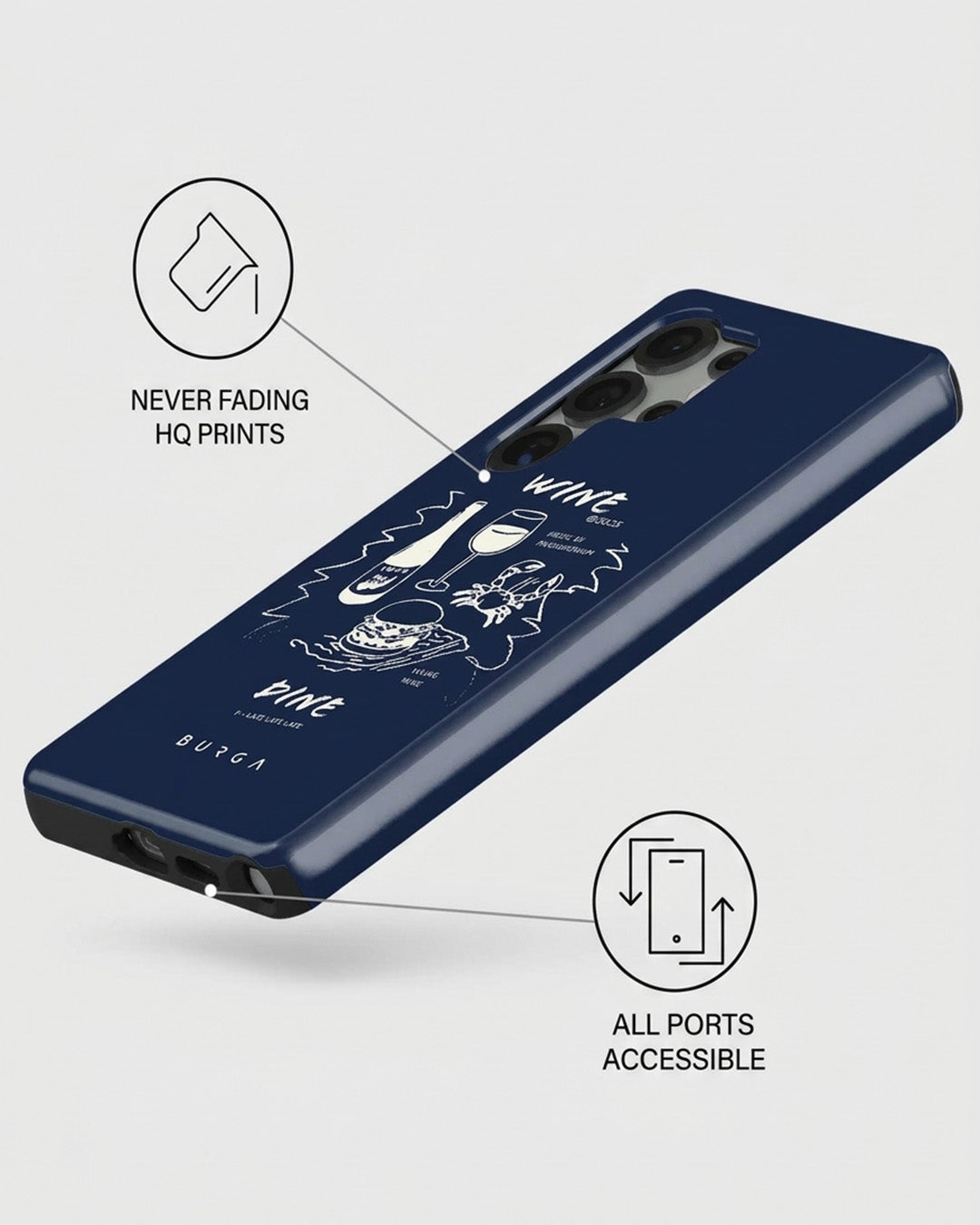 Wine & Dine Case for Samsung Galaxy S25 Ultra