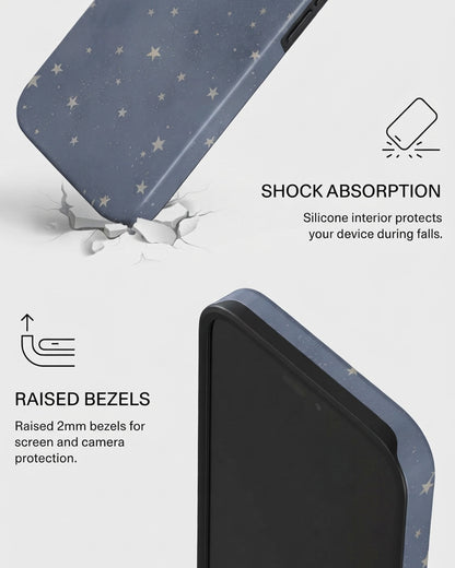 Slate Blue Starry Night iPhone 18 Pro Max Case