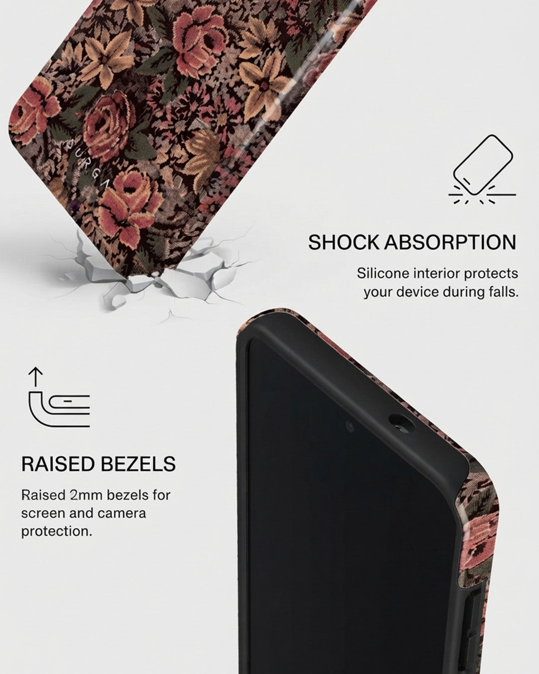 Galaxy S25 Vintage Rose Case