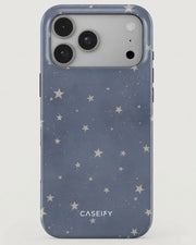 Slate Blue Starry Night iPhone 18 Pro Max Case