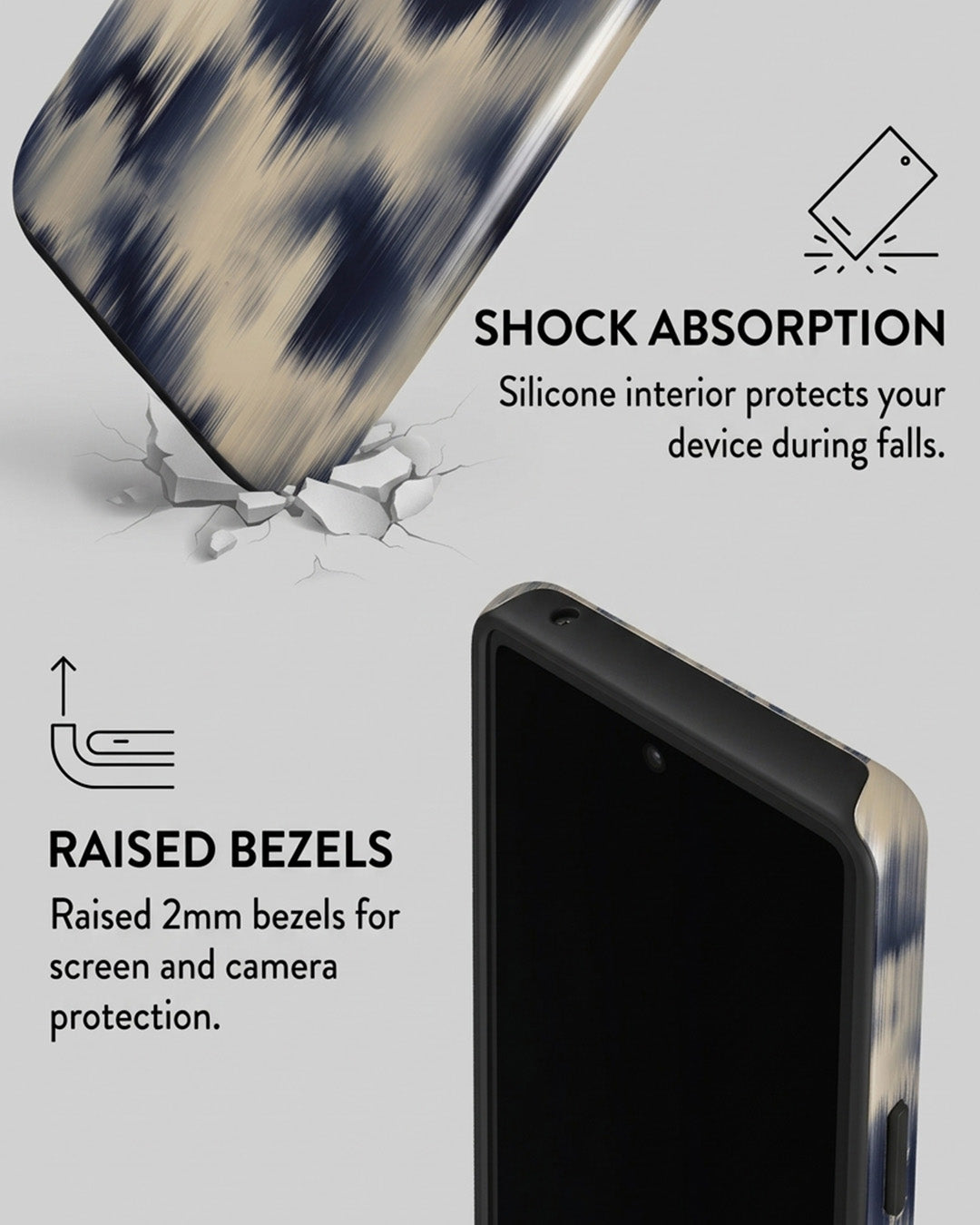 Navy Ikat Pixel 7 Pro