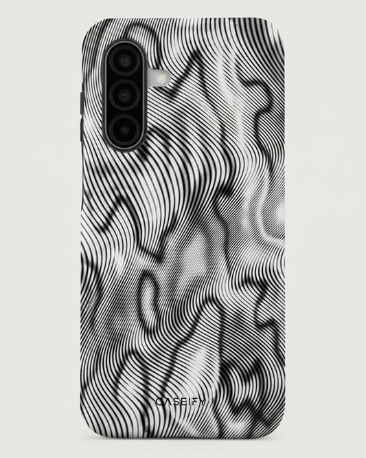 Galaxy A17 Abstract Wave Case