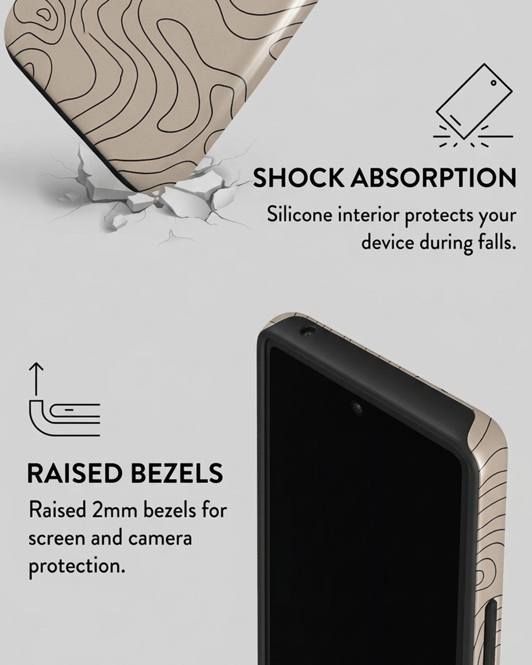 Beige Topo Pixel 7 Pro
