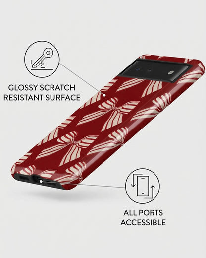 Red Bow Pixel 6a Case
