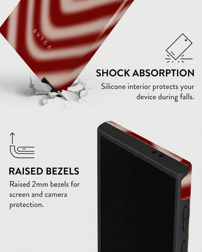 Galaxy S24 Red Heart Case