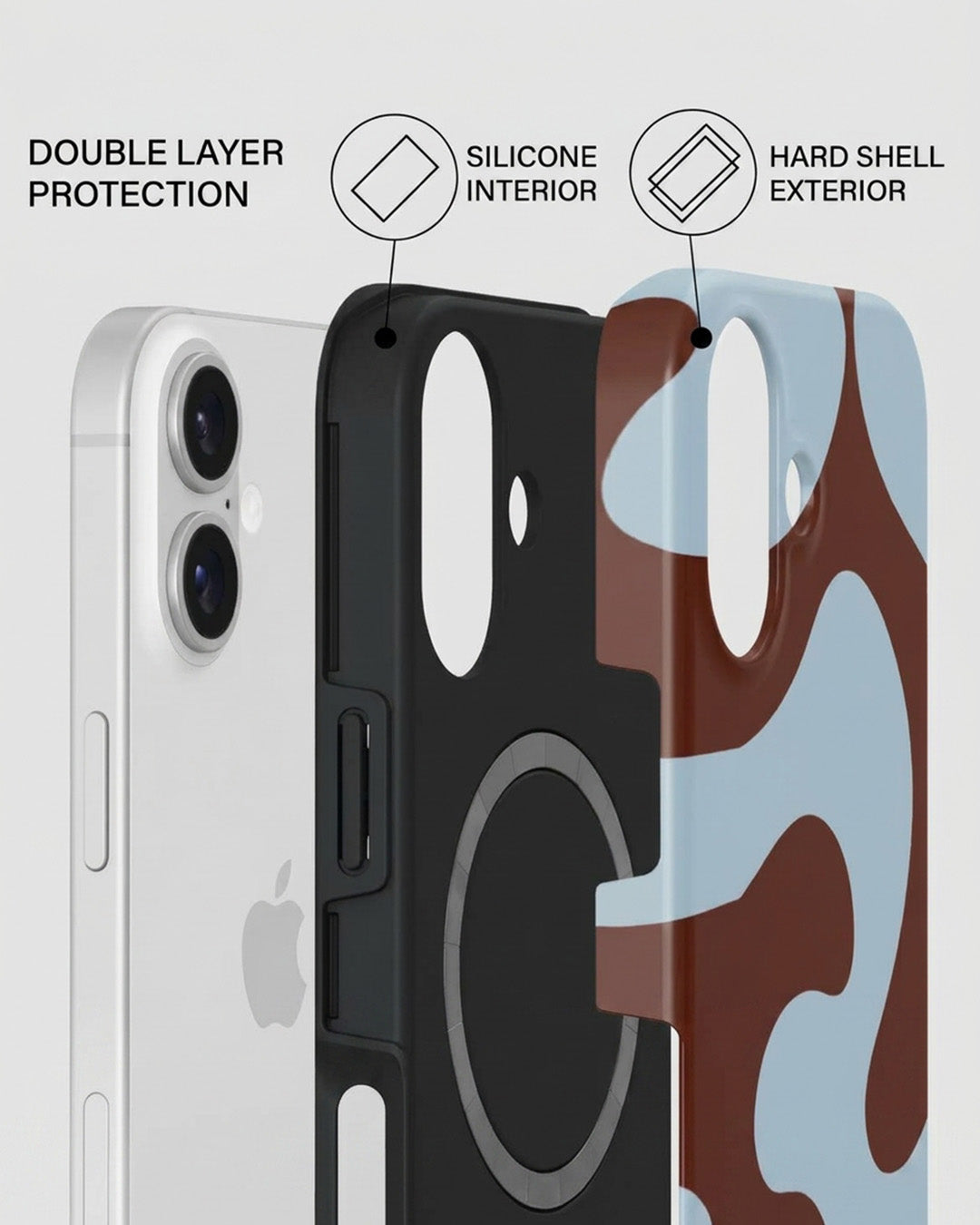 Retro Swirl iPhone 17 Case