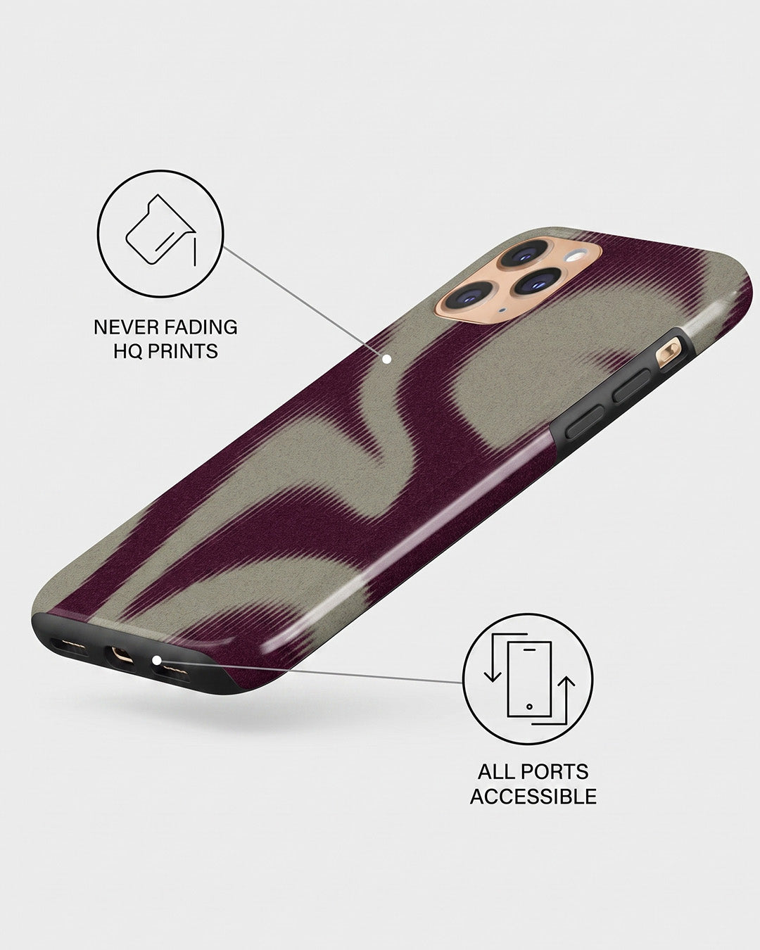 Ikat Zigzag iPhone 11 Pro Case