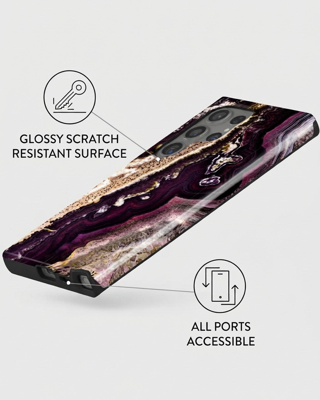 Galaxy S24 Ultra Agate Case