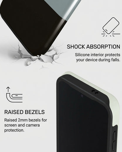 Samsung Galaxy S24 FE Sage Color Block Case