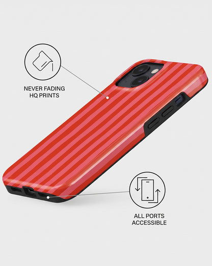 Red Stripe iPhone 13 Case