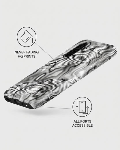 Galaxy A17 Abstract Wave Case