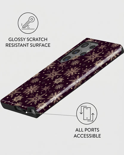 Galaxy S24 Ultra Snowflake Case