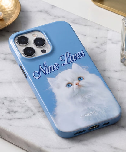 Nine Lives Cat iPhone 14 Pro Case