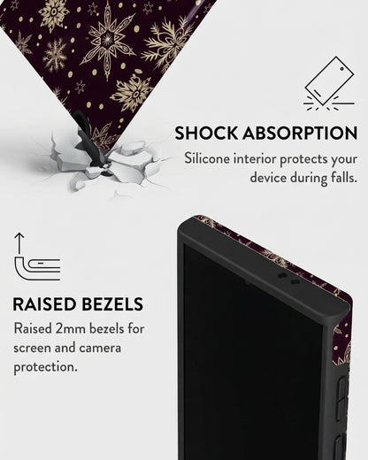 Galaxy S24 Ultra Snowflake Case