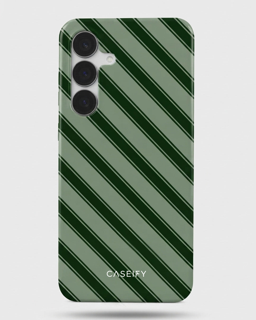 Green Striped Case for Samsung Galaxy S25 FE