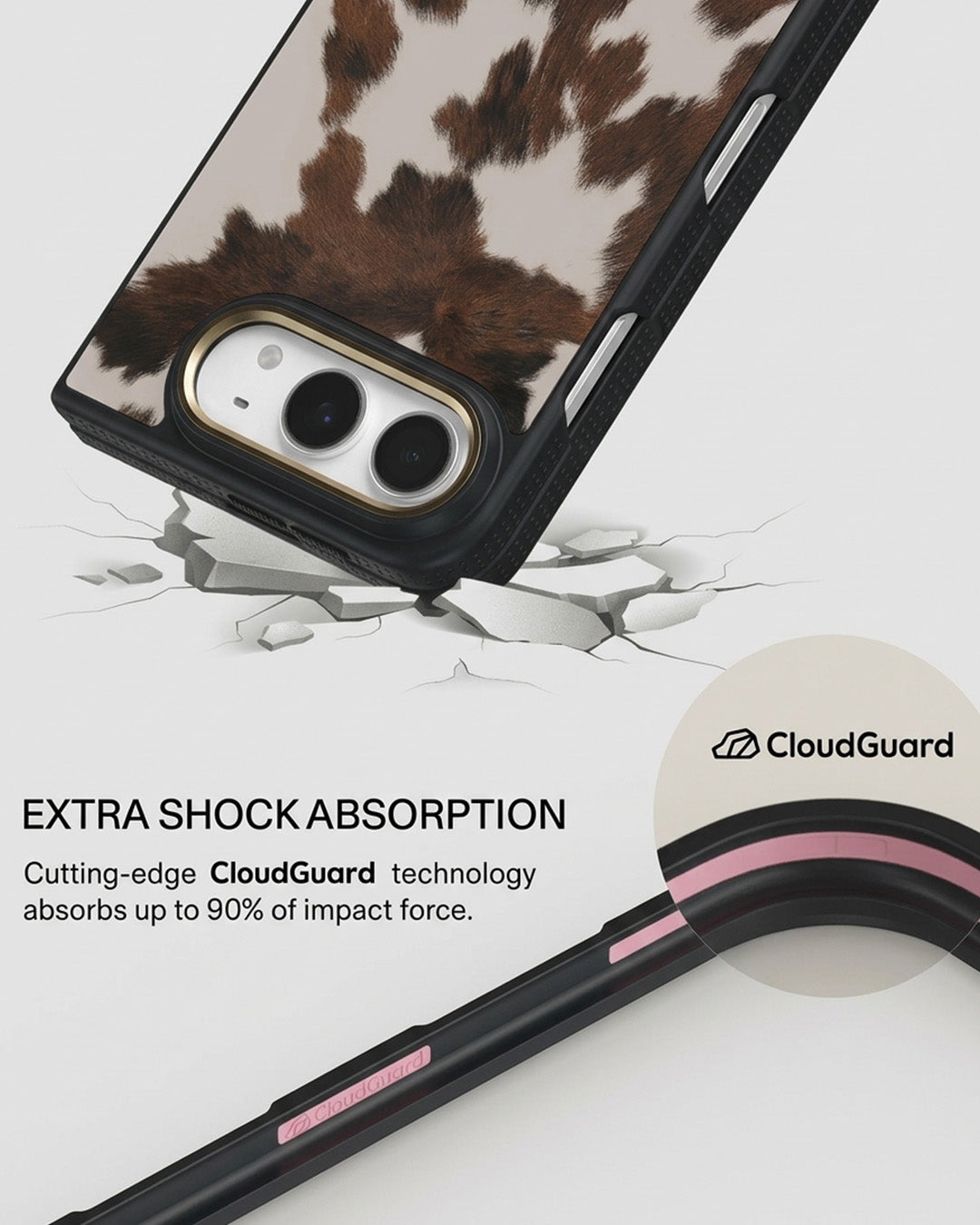 Cow Print iPhone Duo Case