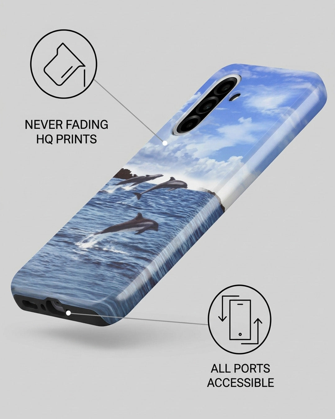 Galaxy A56 5G Dolphin Case