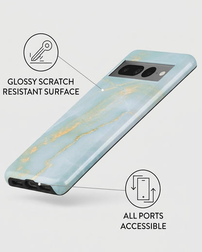 Mint Marble Pixel 7 Pro