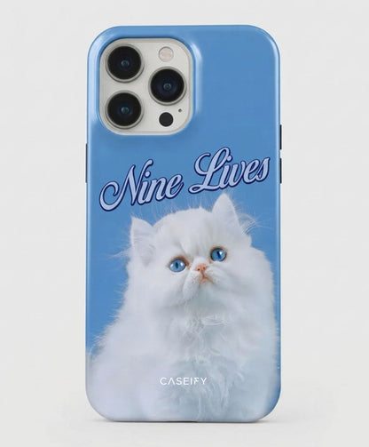 Nine Lives Cat iPhone 14 Pro Case