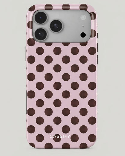 Pink Polka Dot iPhone 18 Pro Max Case