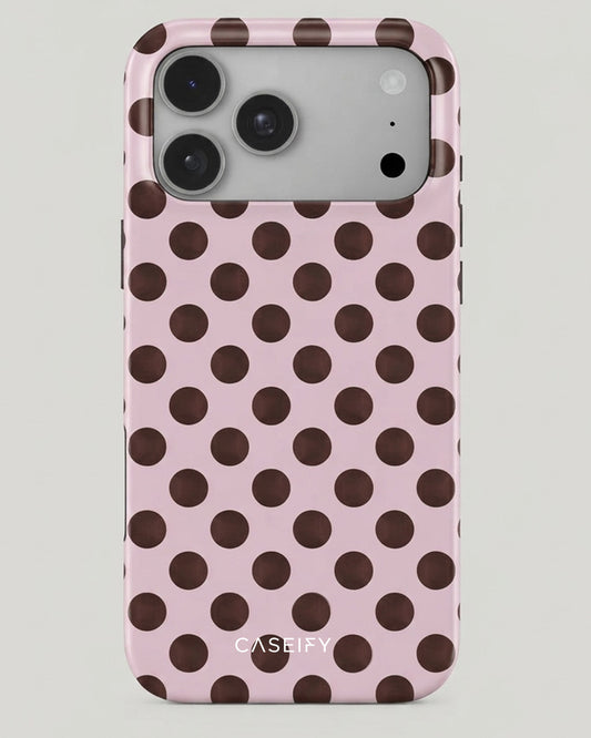 Pink Polka Dot iPhone 18 Pro Max Case