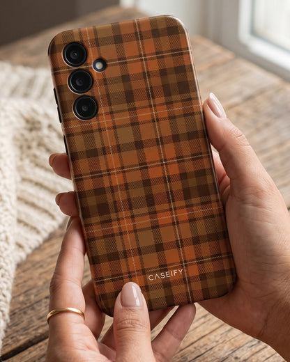 Autumn Tartan Plaid Samsung Galaxy A15 5G Case