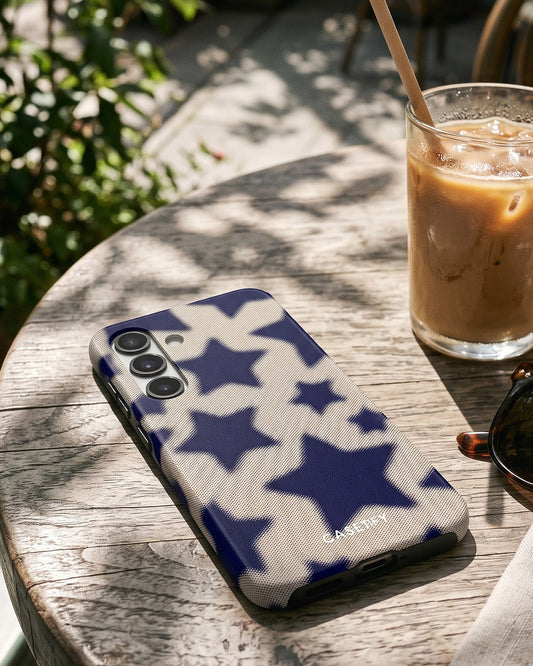 Navy Star Case for Samsung Galaxy S25 Plus