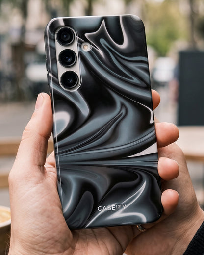 Galaxy S25 Liquid Marble Case