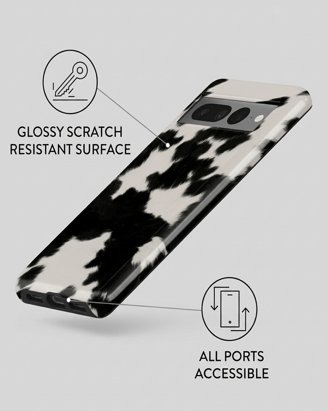 Cow Print Pixel 7 Pro