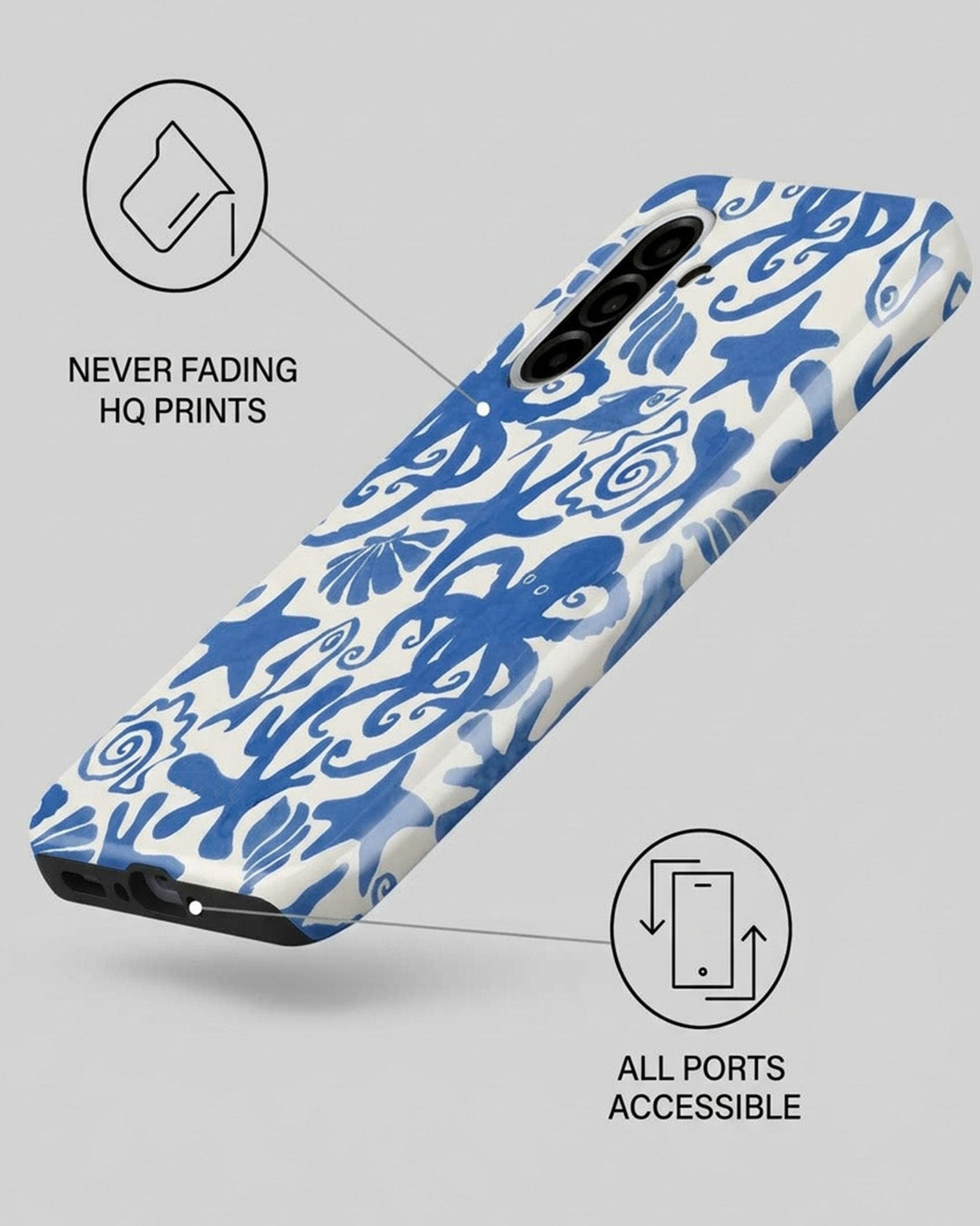 Galaxy A36 5G Coral Shell Case