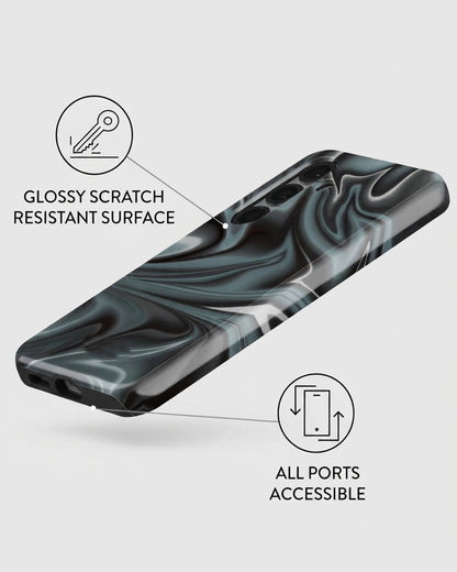 Galaxy S25 Liquid Marble Case