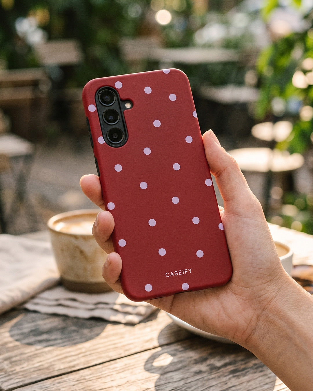 Galaxy A17 Red Dot Case