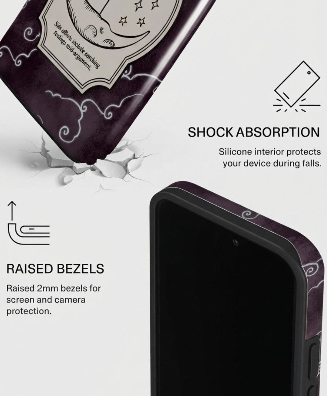 Moonlit Lovers Elixir iPhone 14 Pro Case