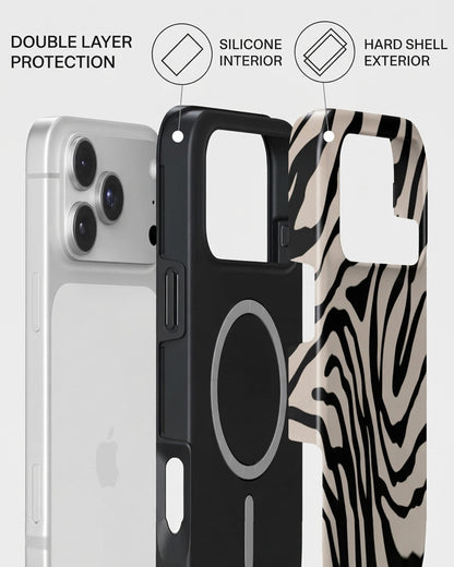Zebra Print iPhone 18 Pro Max Case