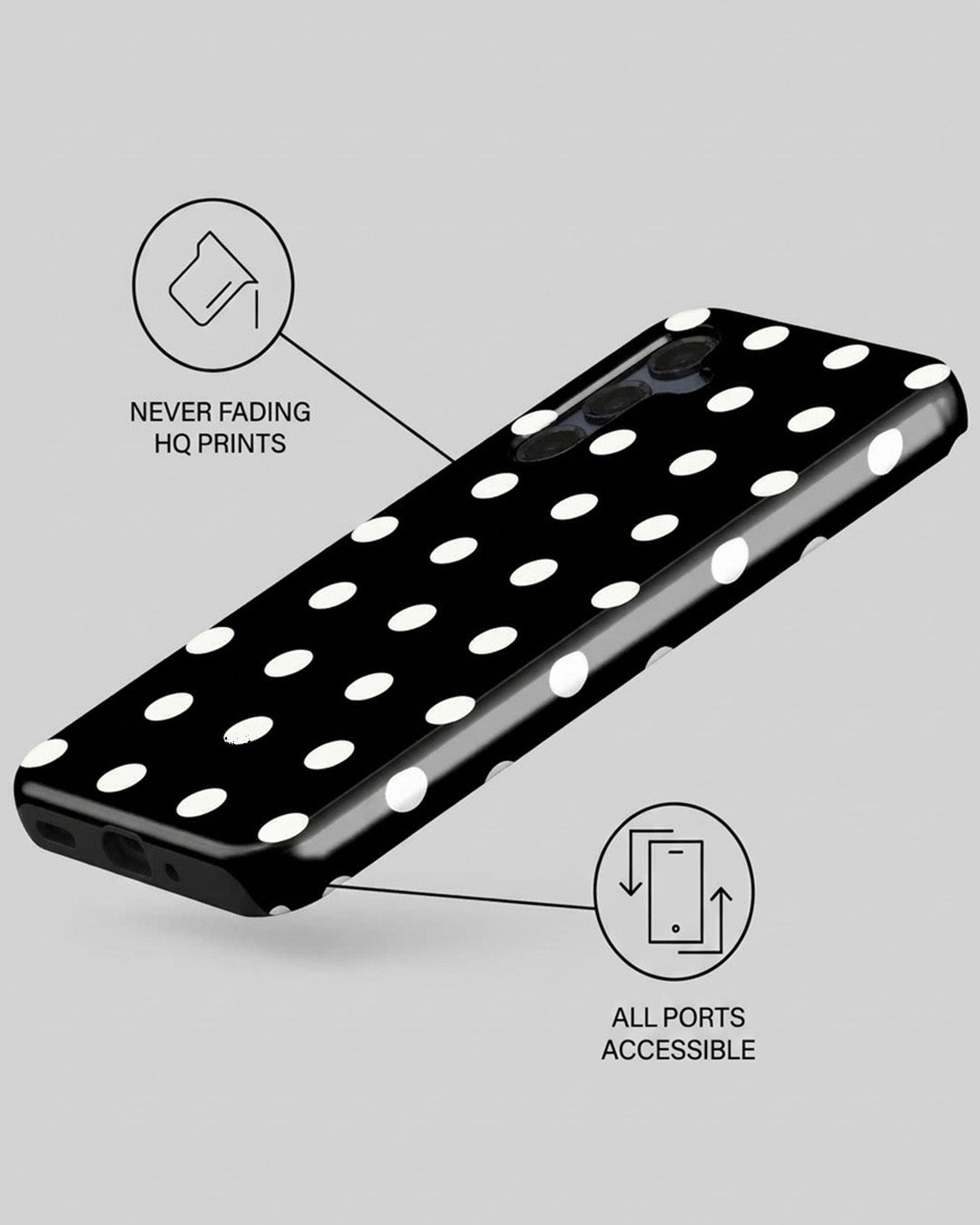 Polka Dot Samsung Galaxy A16 Case