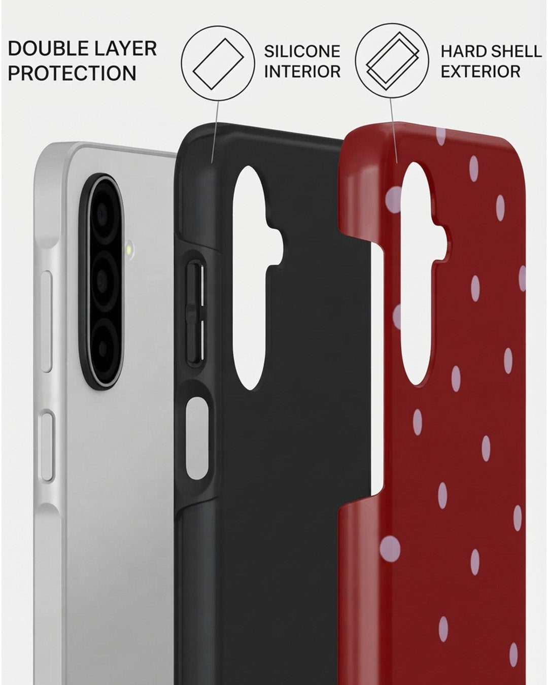 Galaxy A17 Red Dot Case