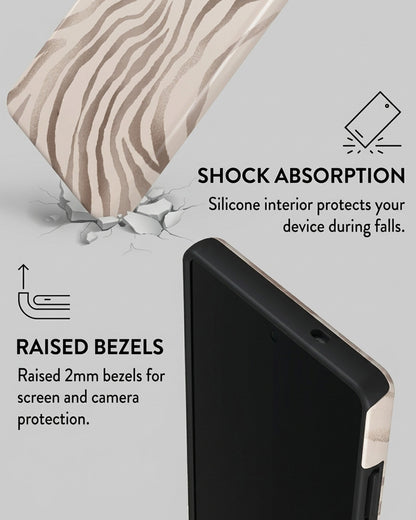 Zebra Print Case for Samsung Galaxy S25 Ultra
