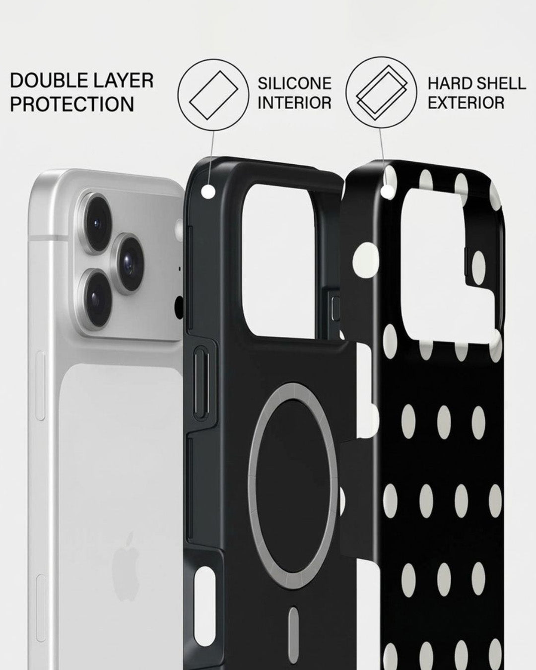 Polka Dot iPhone 17 Pro Max Case