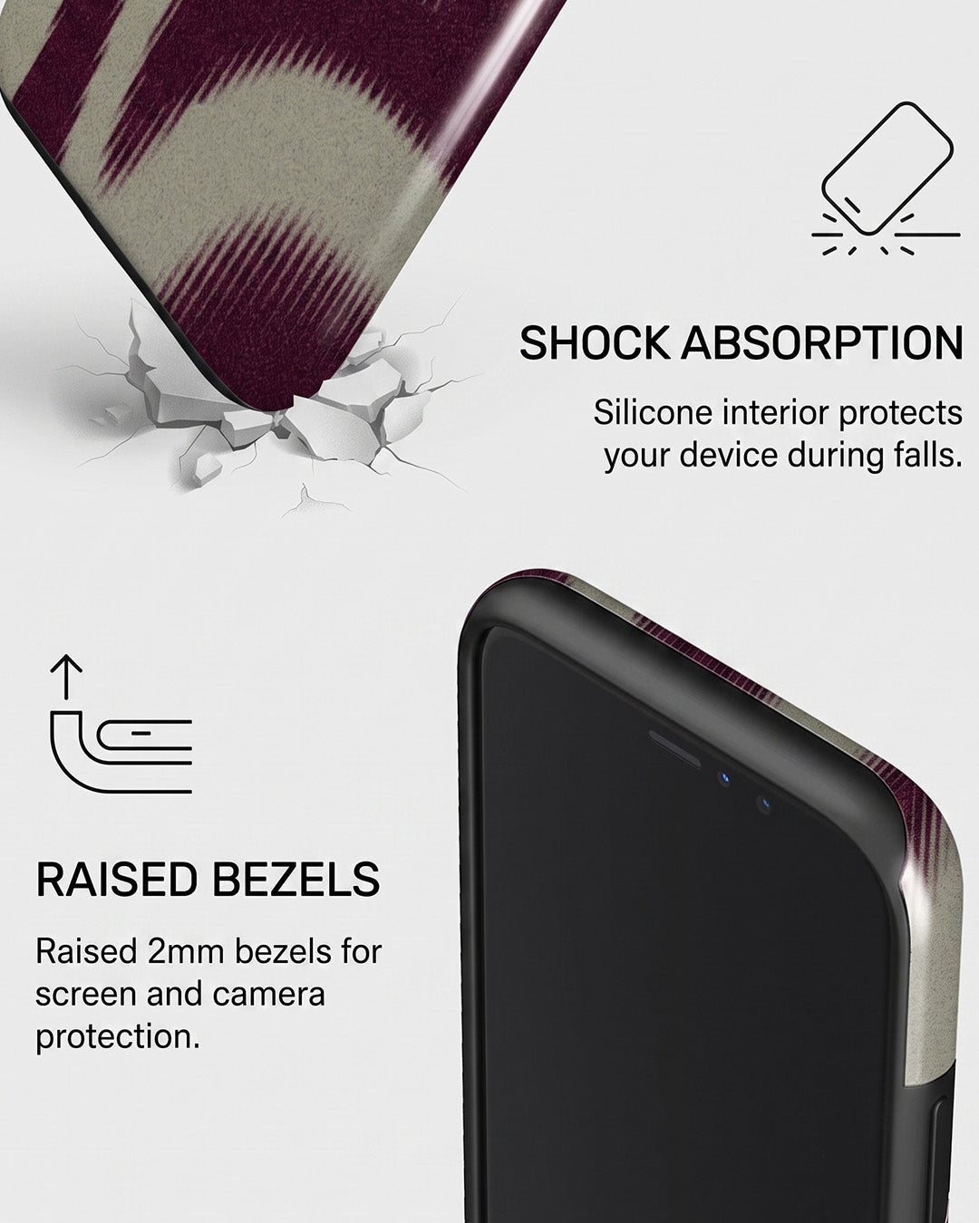 Ikat Zigzag iPhone 11 Pro Case