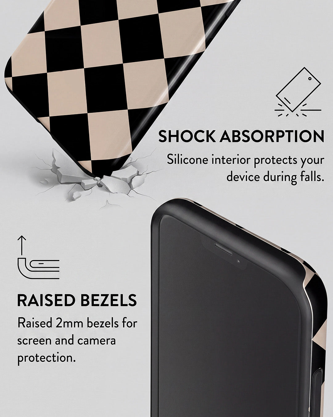 Smoke Grey Marble iPhone 12 Pro Max Case