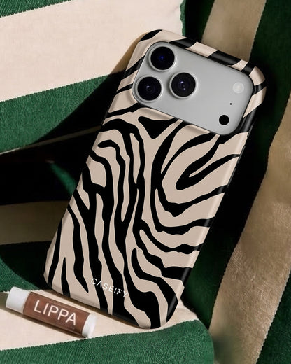 Zebra Print iPhone 18 Pro Max Case