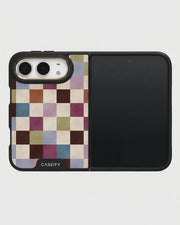 Multicolor Checkerboard iPhone Duo Case