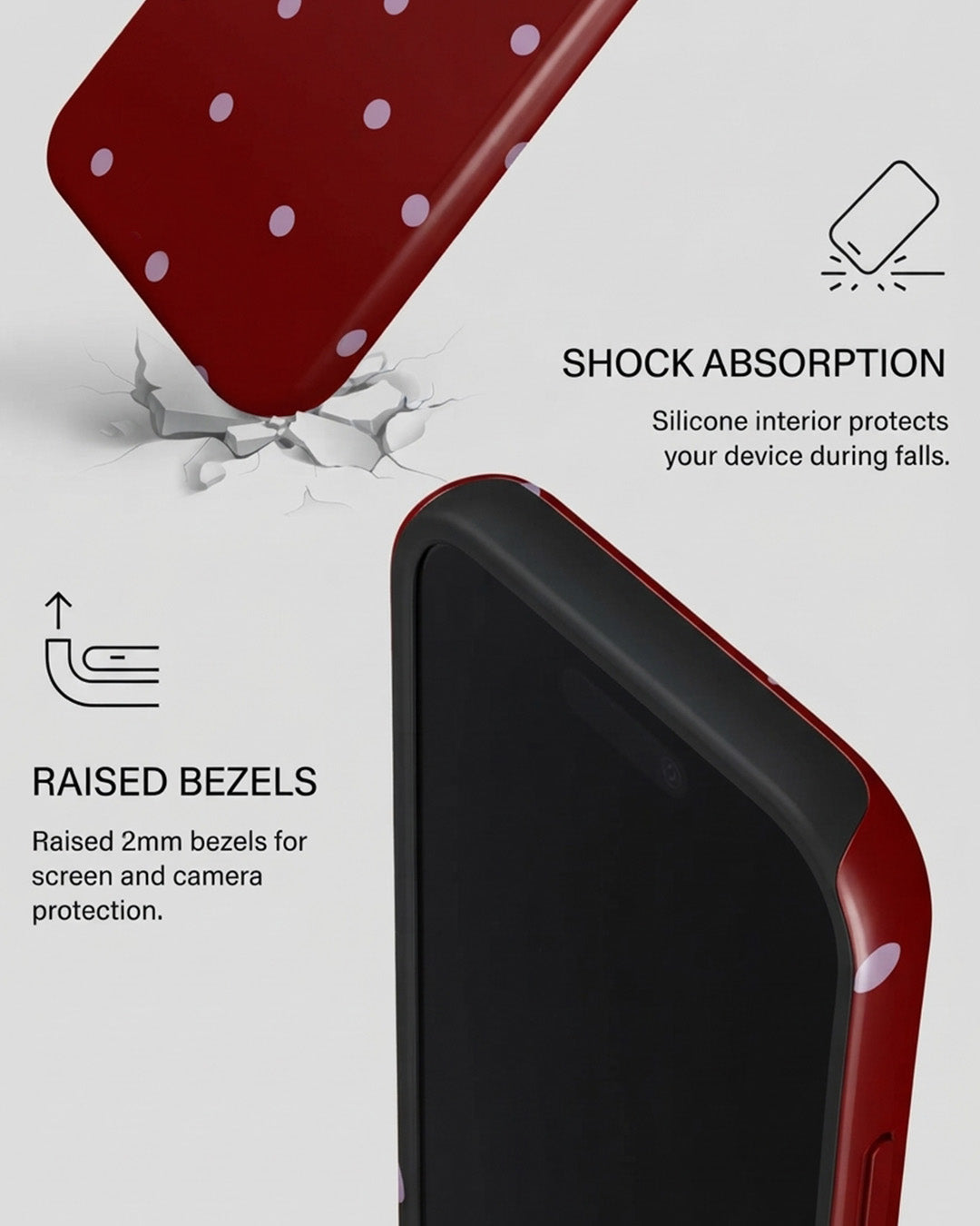 Galaxy A17 Red Dot Case