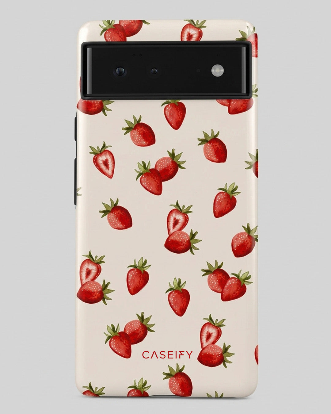 Strawberry Print Pixel 6a Case