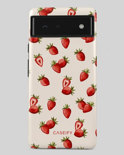 Strawberry Print Pixel 6a Case