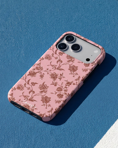 Dusty Pink Floral iPhone 18 Pro Max Case
