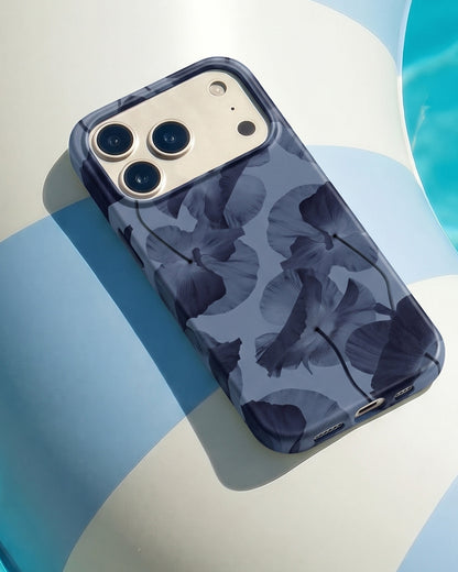 Blue Floral Camo iPhone 18 Pro Max Case