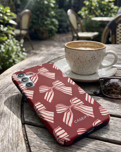 Red Bow Case for Samsung Galaxy S25 FE