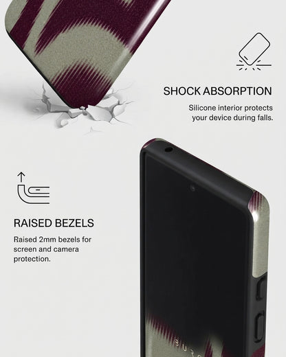 Maroon Swirl Pixel 6a Case